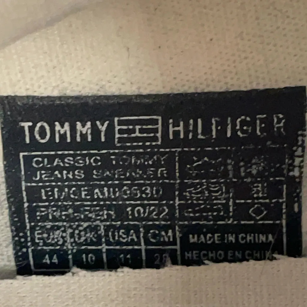 Tommy Hilfiger tygskor herr stl. 44