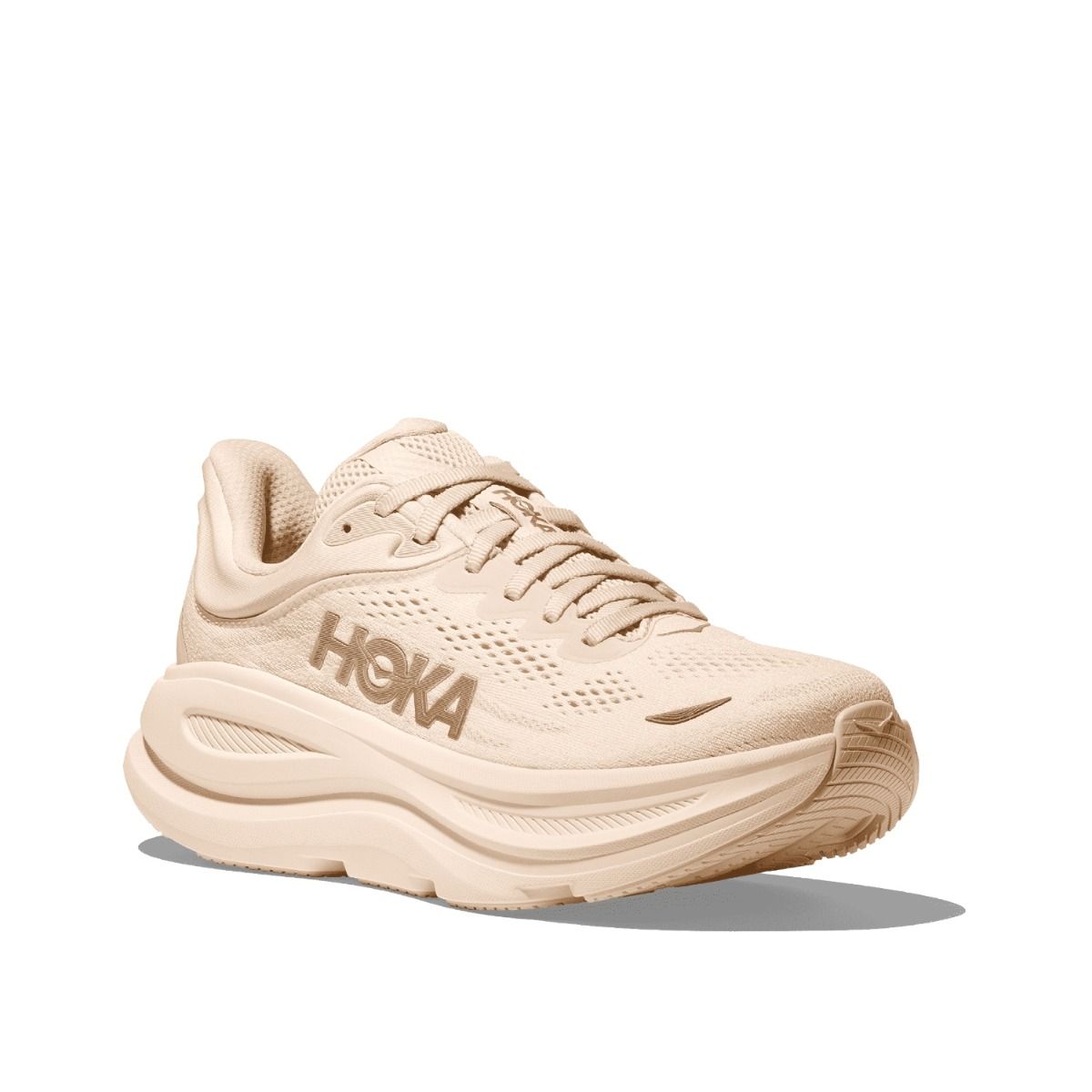 HOKA Bondi 9 Beige | Dam