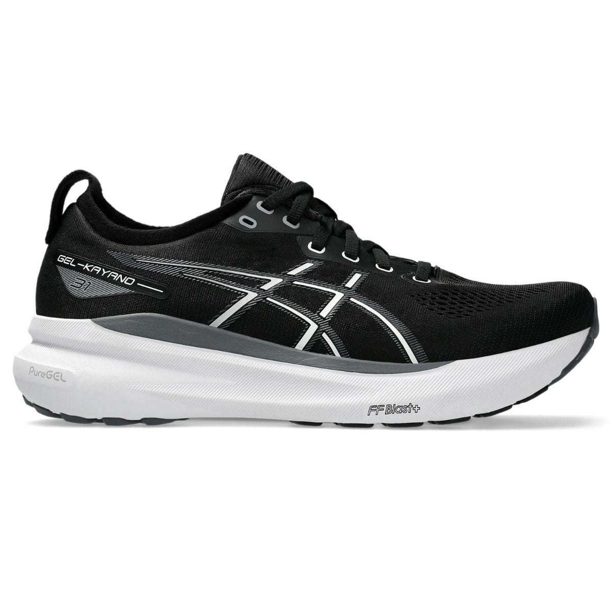 ASICS Gel-Kayano 31 Herr/Dam – Svart/Vit – Demo