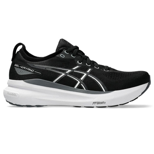 ASICS Gel-Kayano 31 Herr/Dam – Svart/Vit – Demo