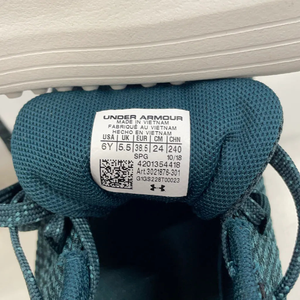 Under Armour sneakers – mörkgrön – dam – storlek 38,5