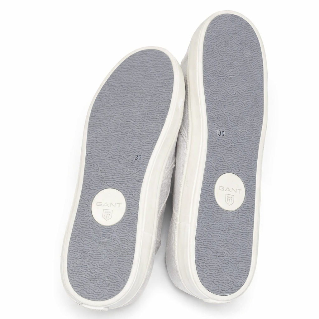 GANT Sneakers Dam – Ljusgrå Canvas – Storlek 39