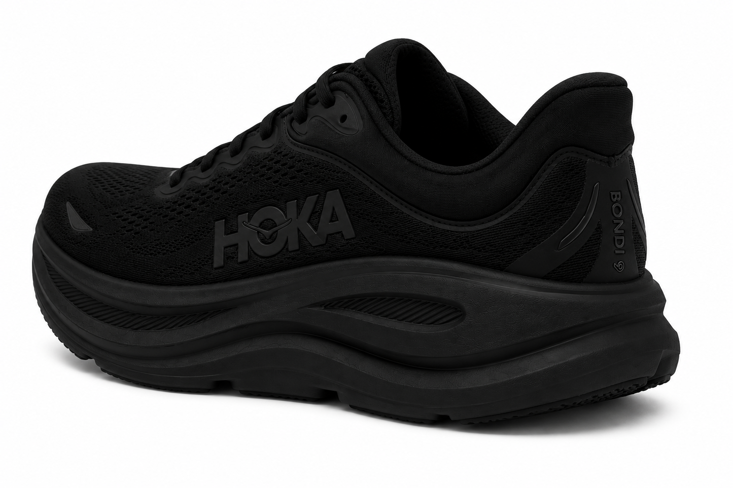 HOKA BONDI 9 BLACK WIDE UNISEX - Begränsad upplaga