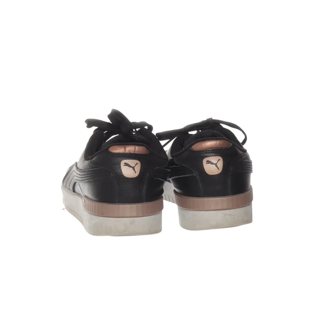 Puma Carina Svart/Rose Gold Dam Sneakers